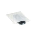 The Packaging Wholesalers Flush Cut Foam Pouches, 8"W x 12"Lx 1/8" Thick, White, 150/Pack CFP812